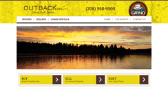 Desktop Screenshot of outbackrealty.com